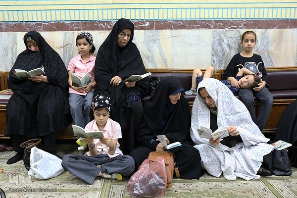 مراسم دعای عرفه در قزوین