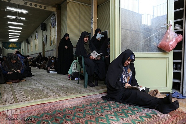 مراسم دعای عرفه در قزوین