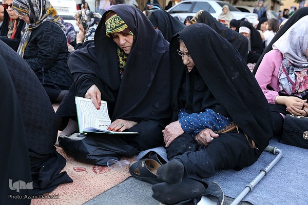 مراسم دعای عرفه در قزوین