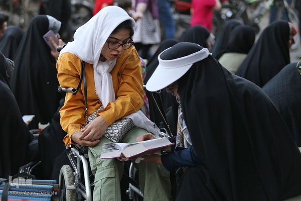 مراسم دعای عرفه در قزوین