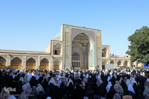 اقامه نماز عید قربان در قزوین