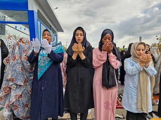 نماز عید فطر در قزوین‎