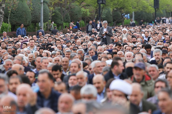 نماز عید فطر در قزوین‎