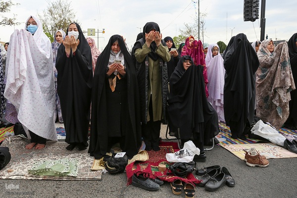 نماز عید فطر در قزوین‎