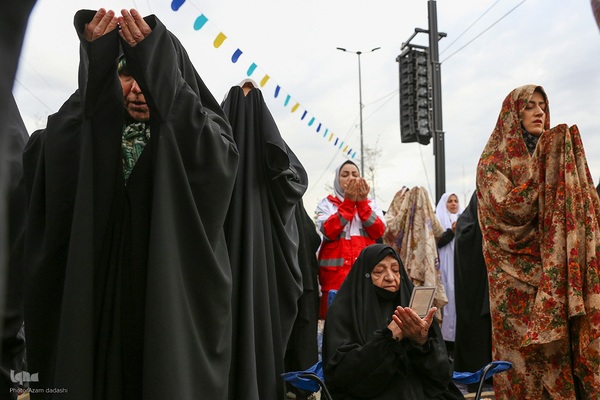 نماز عید فطر در قزوین‎