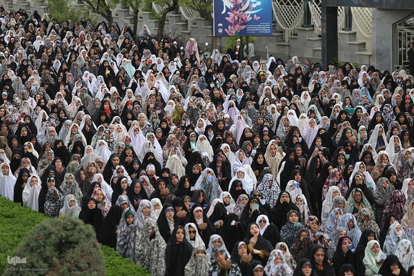 نماز عید فطر در قزوین‎