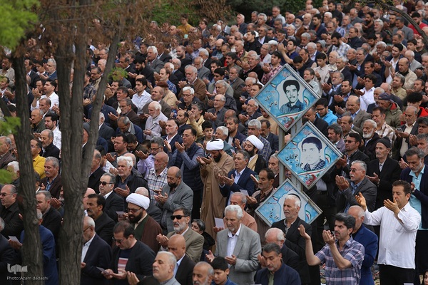 نماز عید فطر در قزوین‎