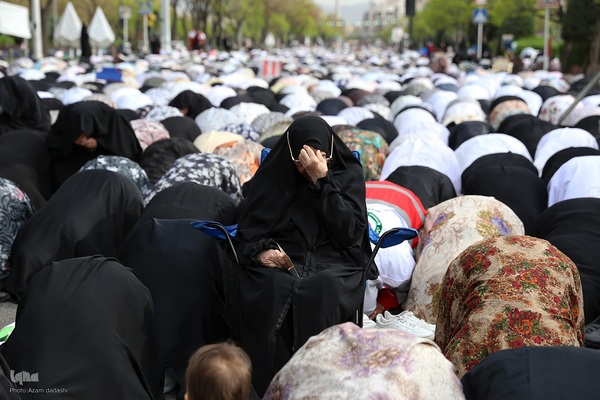 نماز عید فطر در قزوین‎