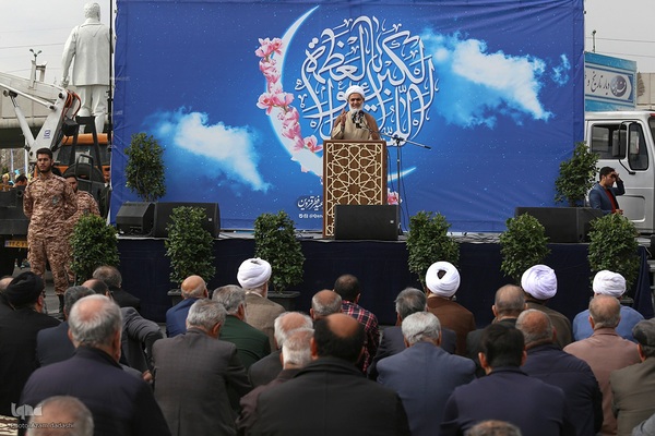 نماز عید فطر در قزوین‎