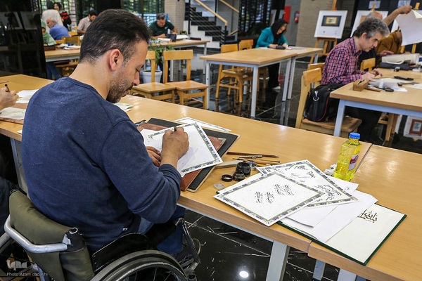 برگزاری رويداد خوشنویسی به مناسبت هفته فرهنگی قزوین