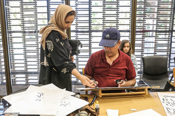 برگزاری رويداد خوشنویسی به مناسبت هفته فرهنگی قزوین