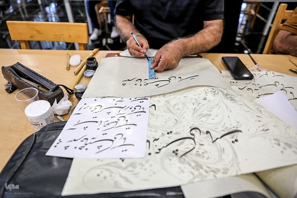 برگزاری رويداد خوشنویسی به مناسبت هفته فرهنگی قزوین