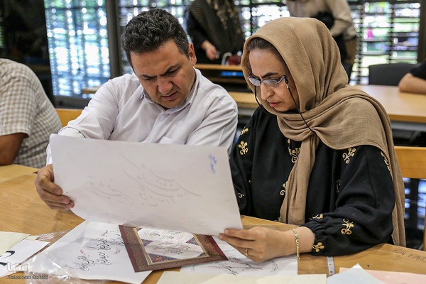 برگزاری رويداد خوشنویسی به مناسبت هفته فرهنگی قزوین