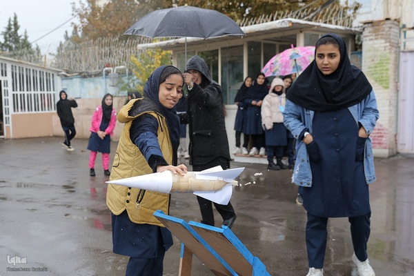 رویداد «موشک‌های آبی» در مدارس قزوین
