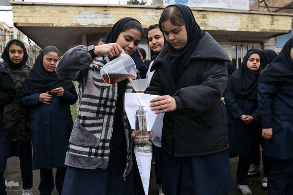 رویداد «موشک‌های آبی» در مدارس قزوین