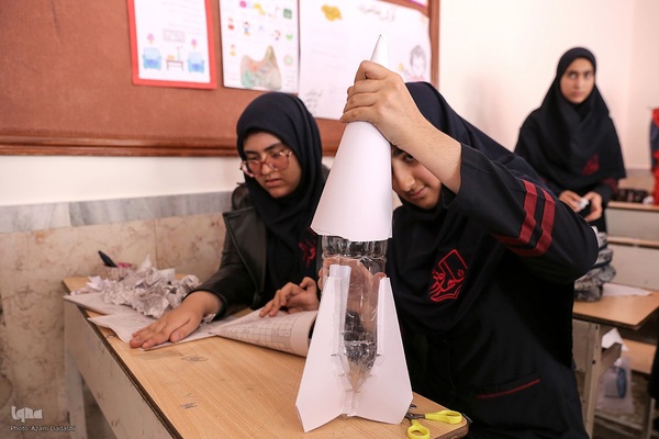 رویداد «موشک‌های آبی» در مدارس قزوین