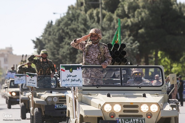 مراسم رژه روز ارتش