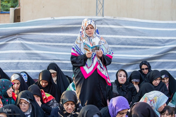 مراسم دعای عرفه در قزوین