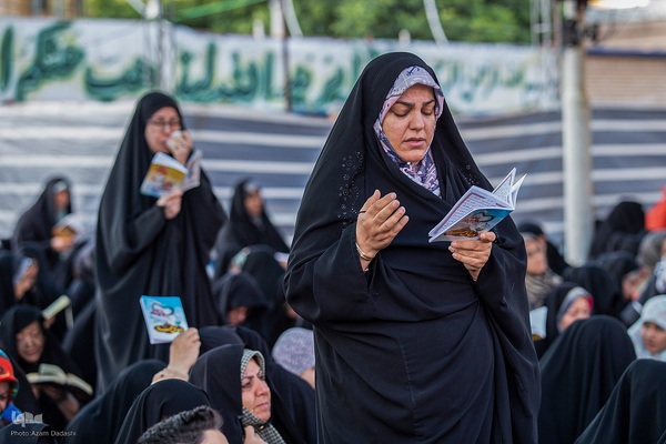 مراسم دعای عرفه در قزوین