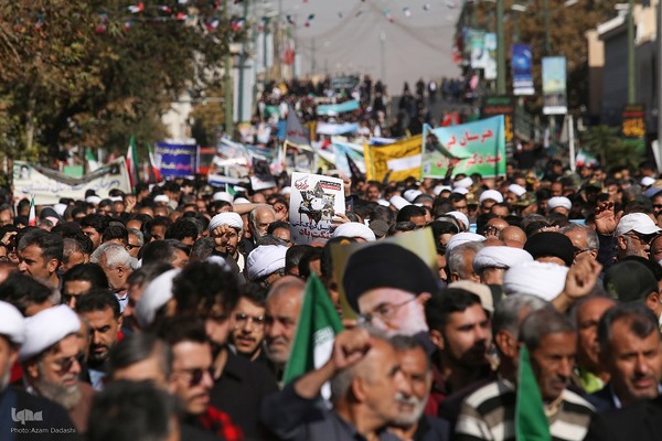 گرامیداشت ۱۳ آبان در قزوین