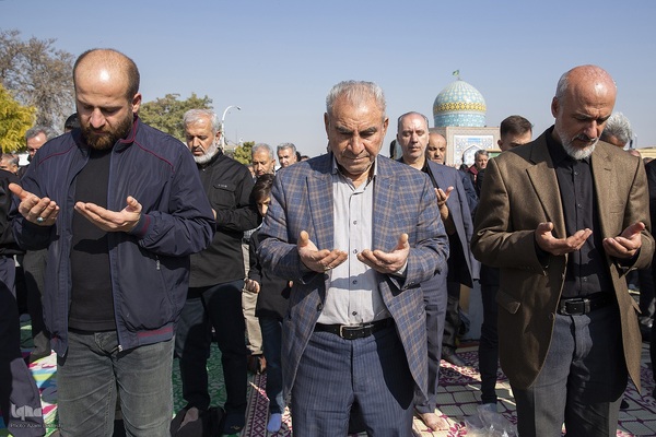 مراسم تشییع ۸ شهید گمنام در قزوین