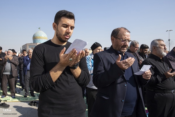 مراسم تشییع ۸ شهید گمنام در قزوین