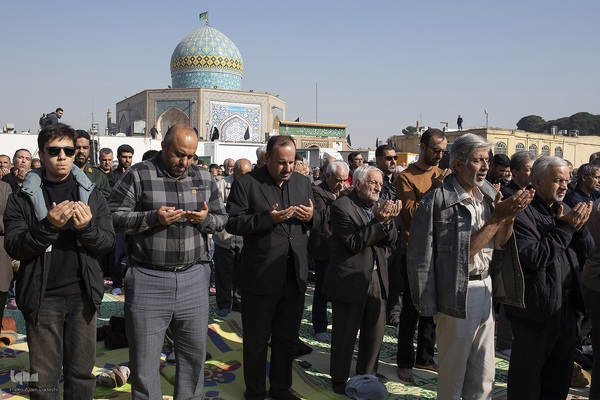 مراسم تشییع ۸ شهید گمنام در قزوین