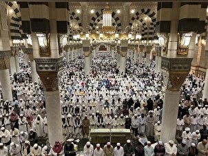 د حج په شپو ورځو کې د مسجد النبی کې   ولوله اوپرتم