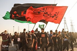 د جنوب په لور د حسینی اربعیّن د زیارتوالو د کاروانونو خوځښت