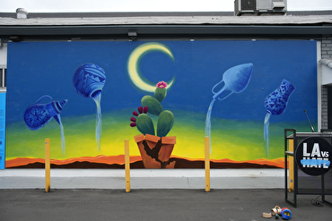 Novo Mural em Mesquita de Los Angeles Simboliza Paciência Após Ataque de Ódio