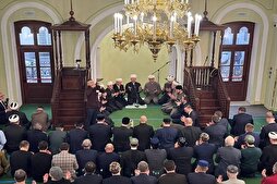 Бозкушоии масҷиди таърихии Маскав пас аз бозсозӣ